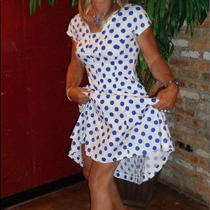 Betty Page polka dot dress